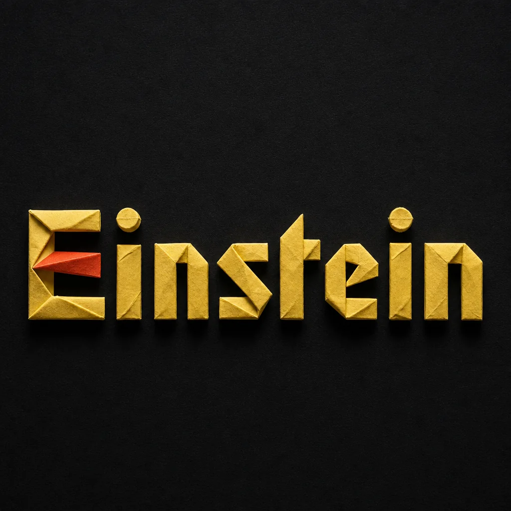 Einstein — An idea takes form