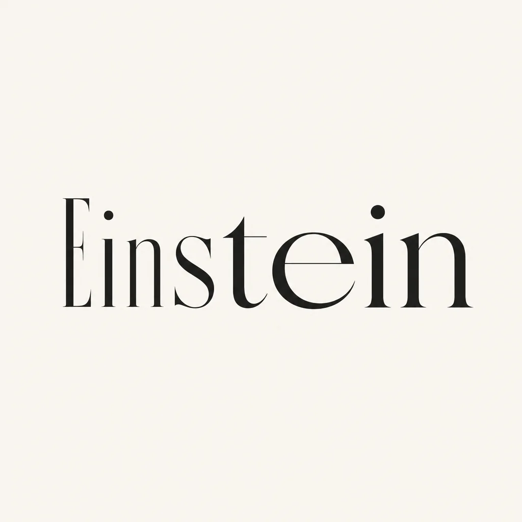 Einstein — A shift in perspective