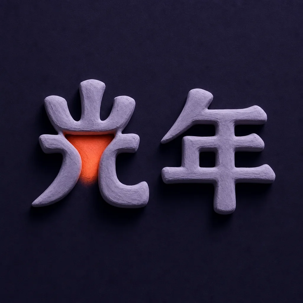 光年 — Light with a surface