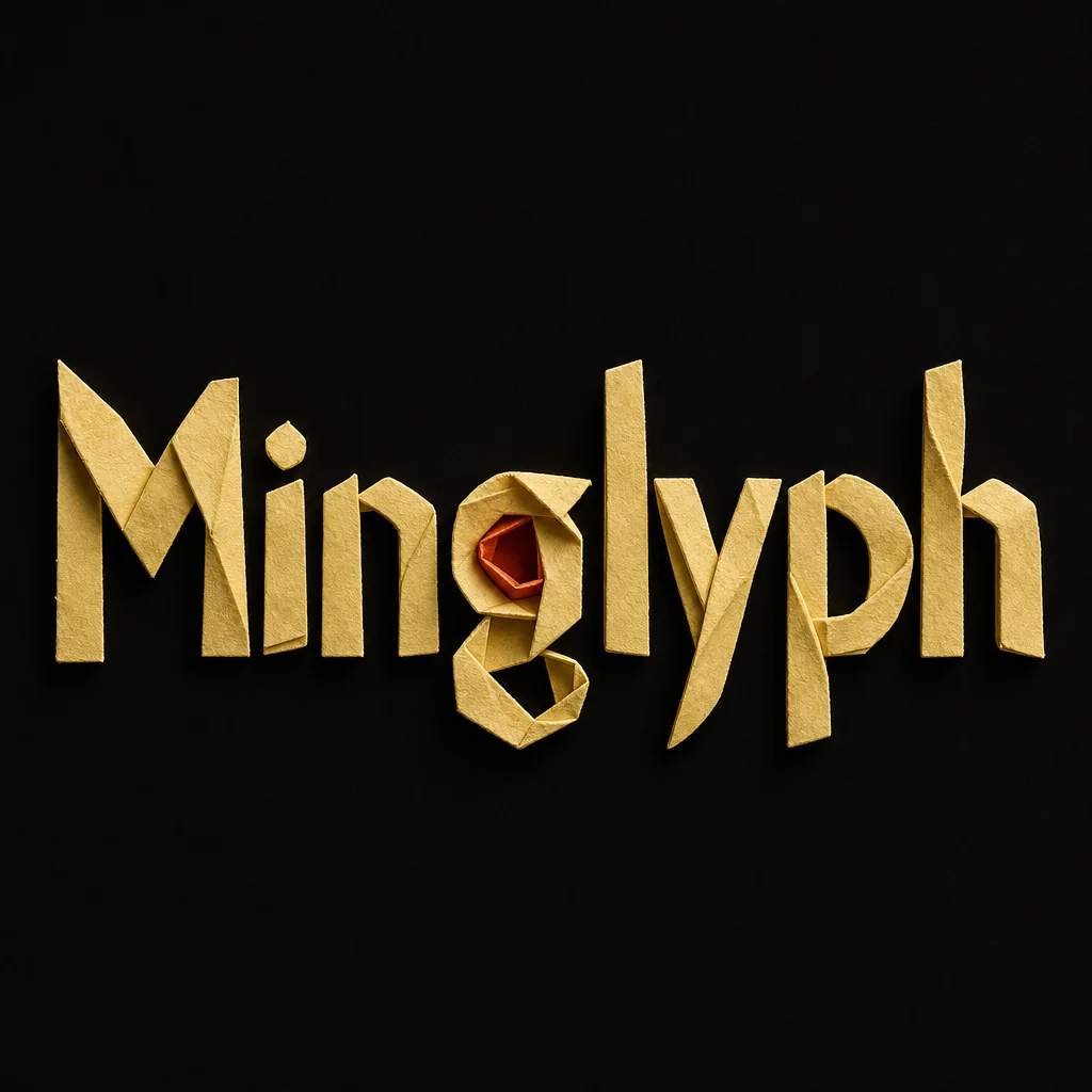 Minglyph — An identity you can feel
