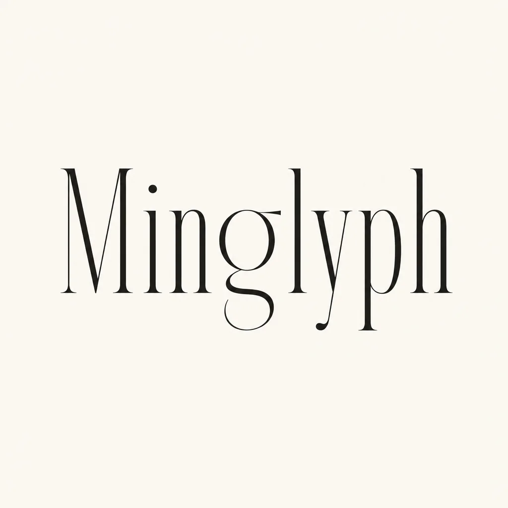 Minglyph — An open identity