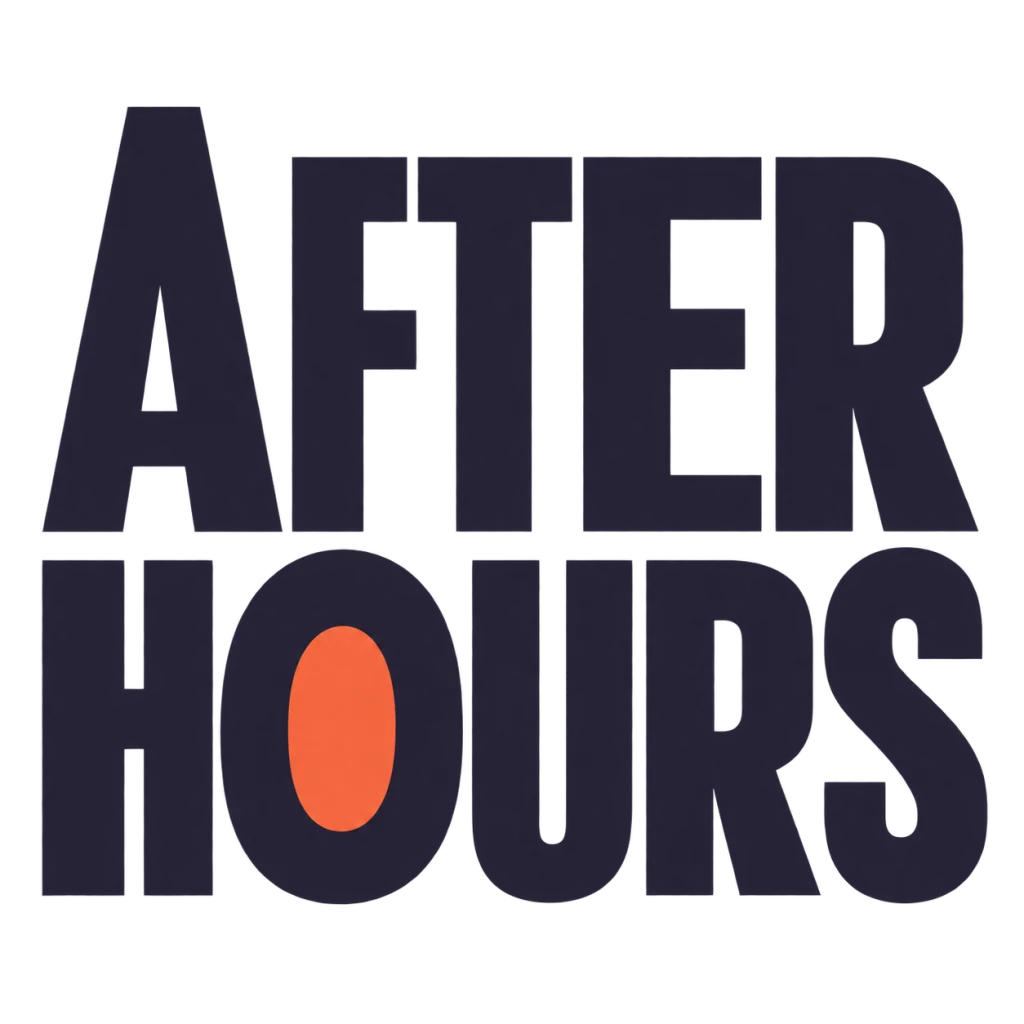 AFTER HOURS: A cover for the hours that feel like your own.