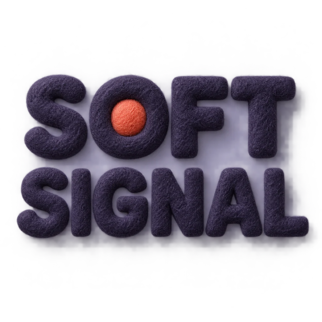 SOFT SIGNAL: A gentle sound that still gets through.
